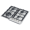 4 burner gas stove stainless steel gas cooker